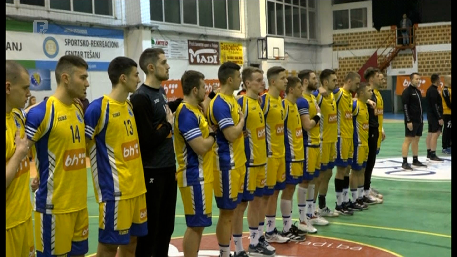 Rukometna reprezentacija igrala s Krivajom, Zmajevi slavili 37:27